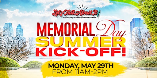 Imagen principal de Young Adult - Memorial Day Summer Kick-Off!