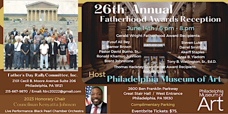 26th Annual Fatherhood Awards Reception