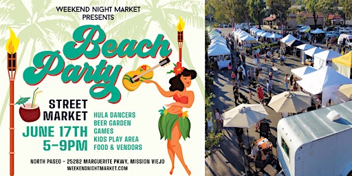 Saturday Night Market Mission Viejo - Summer Fun! primary image