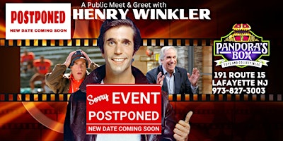Henry Winkler Meet & Greet at Pandora's Box Toys & Collectibles primary image