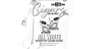 Cigars En Blanc ALL WHITE Rooftop Cigar Event