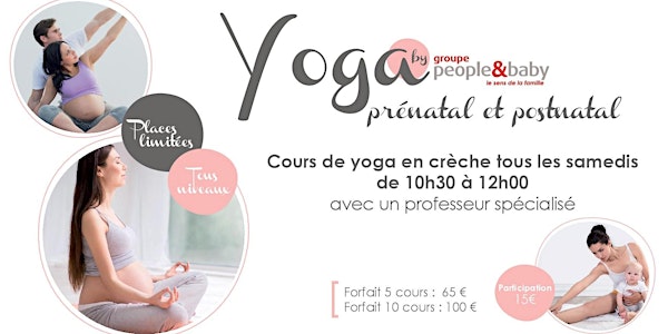 Cours de yoga en crèche - Nice