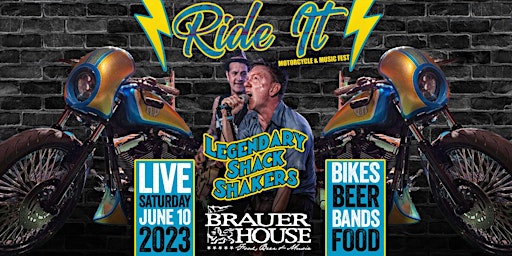 Imagem principal do evento Ride It Motorcycle & Music Fest featuring The Legendary Shack Shakers