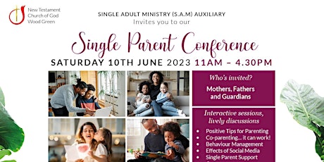 Single Parent Conference primary image