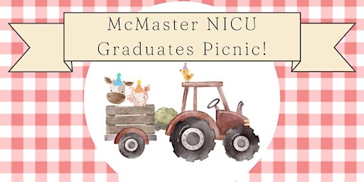 McMaster NICU Graduates Picnic primary image