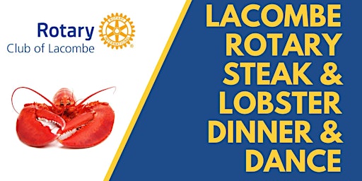 Lacombe Rotary Lobster Dinner 2023 primary image