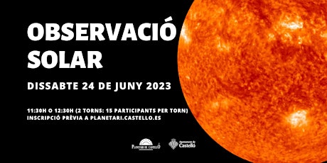 Observació Solar Planetari - Torn 11:30