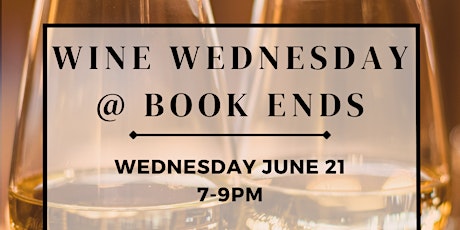 Wine Wednesday @ Book Ends: Orange Wine