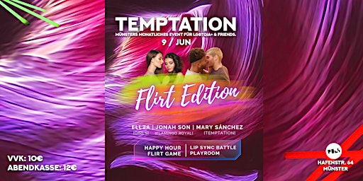 Hauptbild für Temptation Flirt Edition , 9.6.23, Puls Club Münster