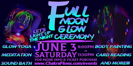 June Full Moon Glow Ceremony