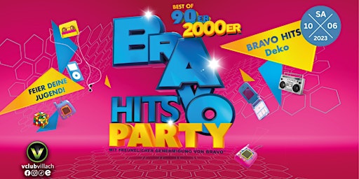 Immagine principale di #bestof // BRAVO HITS 90er und 2000er Party 