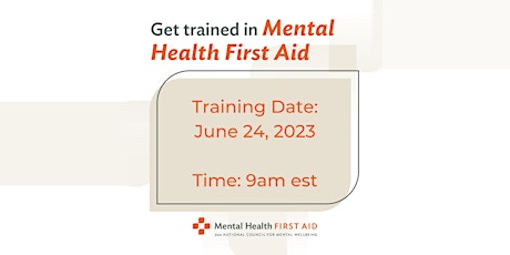 Virtual Adult Mental Health First Aid