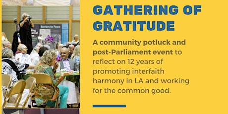 SCCPWR Annual Gathering of Gratitude 2018 & Post Parliament Event primary image
