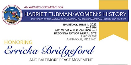 Harriet Tubman & Women’s History Award Celebration