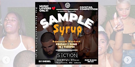 Sample Syrup | A summer night with curated cocktails and soulful beats  primärbild