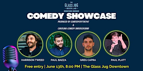 Comedy Night at The Glass Jug in Downtown Durham