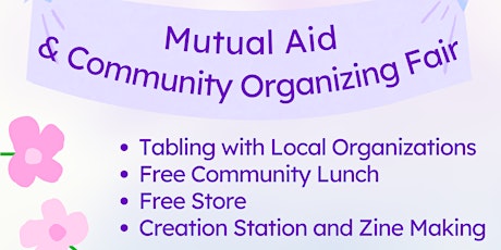 Mutual Aid and Community Organizing Fair
