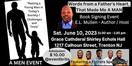 Imagen principal de Fathers Speak- Forum and Luncheon/"Raising a Young Man in Today's Society"