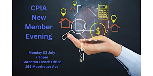 CPIA New Member Evening July 2023 primary image