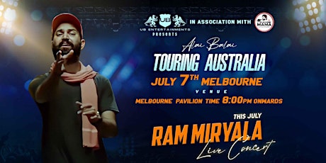 Ram Miryala Live musical concert | Melbourne