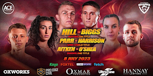 Imagen principal de Ace Boxing presents Dan Hill vs Dylan Biggs - Australian Title