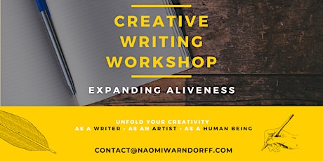 Creative Writing Series
