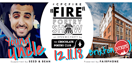 #CPCFIRE BRIXTON Open Mic Party // With Intrepid Travel primary image