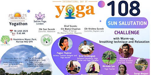 Imagem principal do evento International Yoga Day 2024: Yogathon