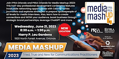 Media Mashup 2023 - Hosted by FPRA Orlando and PRSA Orlando