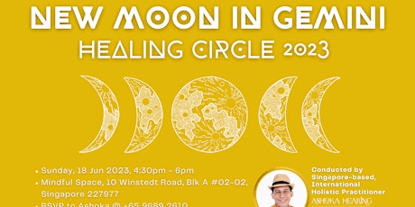 New  Moon in Gemini Healing Circle 2023