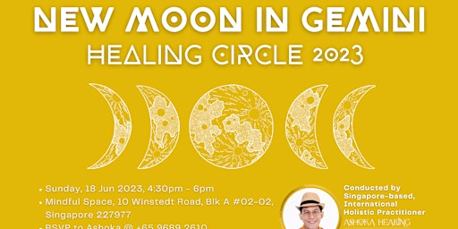 New  Moon in Gemini Healing Circle 2023 primary image