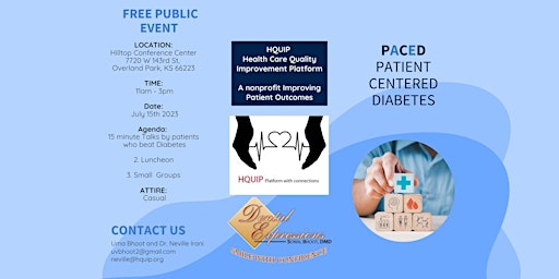 Paced-  Patient Centered Diabetes Conference-Free Public Event primary image