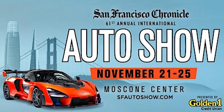 61st Annual San Francisco International Auto Show November 21-25, 2018 primary image