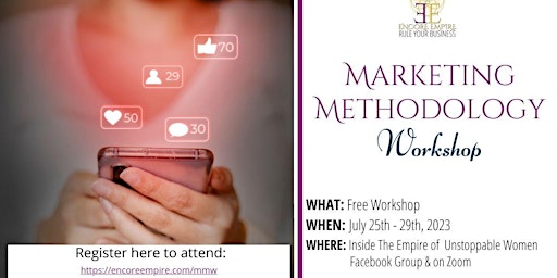 The Marketing Methodology Workshop For Female Entrepreneurs primary image