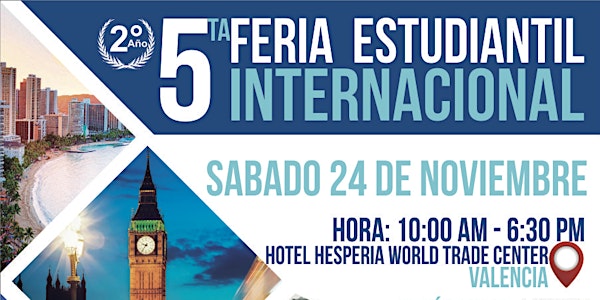 Feria Estudiantil Internacional Valencia 2018