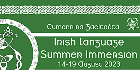 Irish Language August Immersion Camp - Tumsheachtain Samhraidh (In Person)