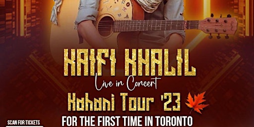 Kaifi Khalil Live in Toronto '23 primary image