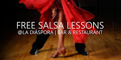Imagem principal do evento Free Salsa Lessons Thursdays & Sundays at La Diáspora in Chinatown, NYC