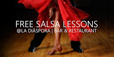 Primaire afbeelding van Free Salsa Lessons Thursdays & Sundays at La Diáspora in Chinatown, NYC