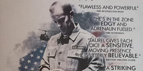 Douglas Taurel's solo show The American Soldier