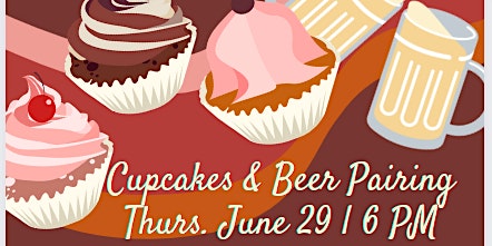 Cupcake and Beer Pairing with A.J.'s Cupcake Co. primary image