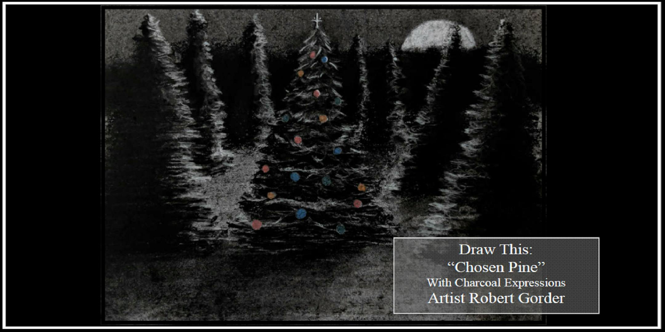 Charcoal Drawing Event Chosen Pine in La Crosse