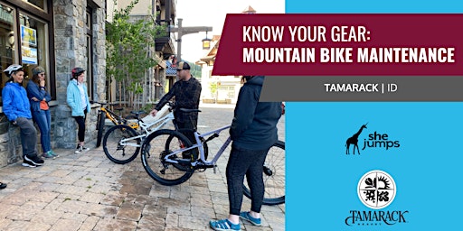 SheJumps x Tamarack | Know Your Gear: Mountain Bike Maintenance | ID primary image