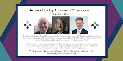 The Good Friday Agreement 25 years on - In Conversation primary image