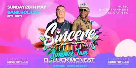 Sincere Summer Jam ft. DJ LUCK & MC NEAT primary image