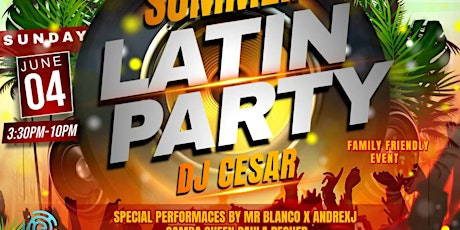 Summer Latin Party primary image