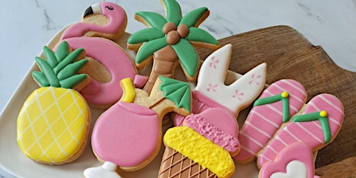 Primaire afbeelding van Workshop koekjes versieren met royal icing - Zomer