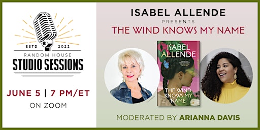 A Virtual Conversation |  Isabel Allende & Arianna Davis primary image