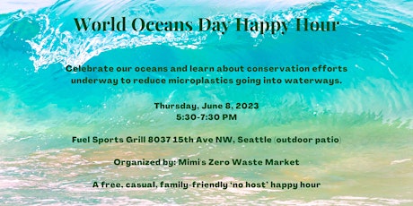 World Oceans Day Happy Hour