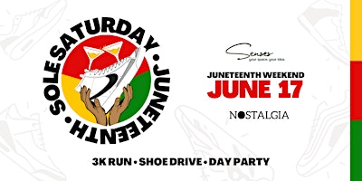 SOLE SATURDAY: 3K Run, Shoe Drive & Day Party  primärbild